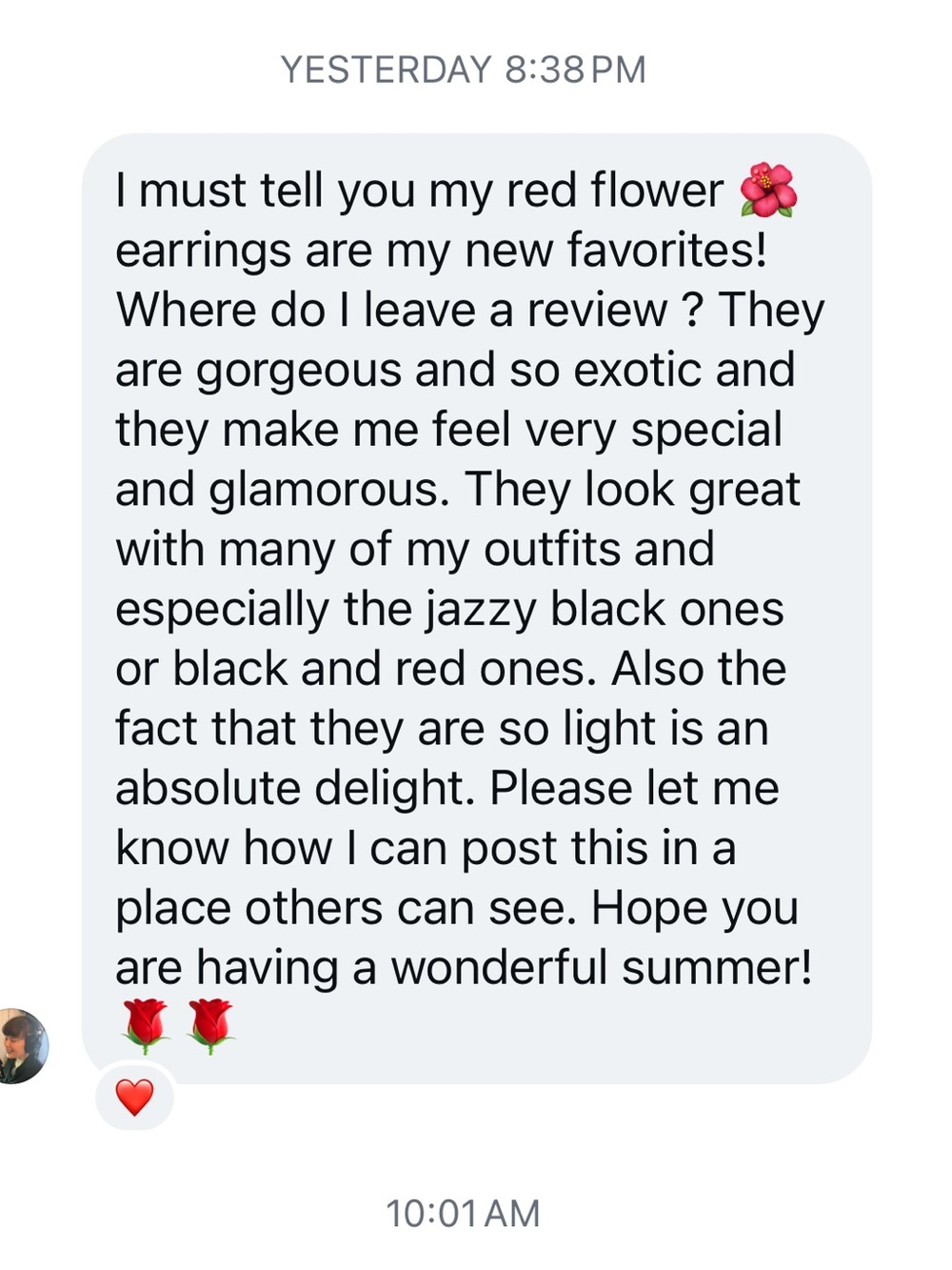 Handmade Earring Review